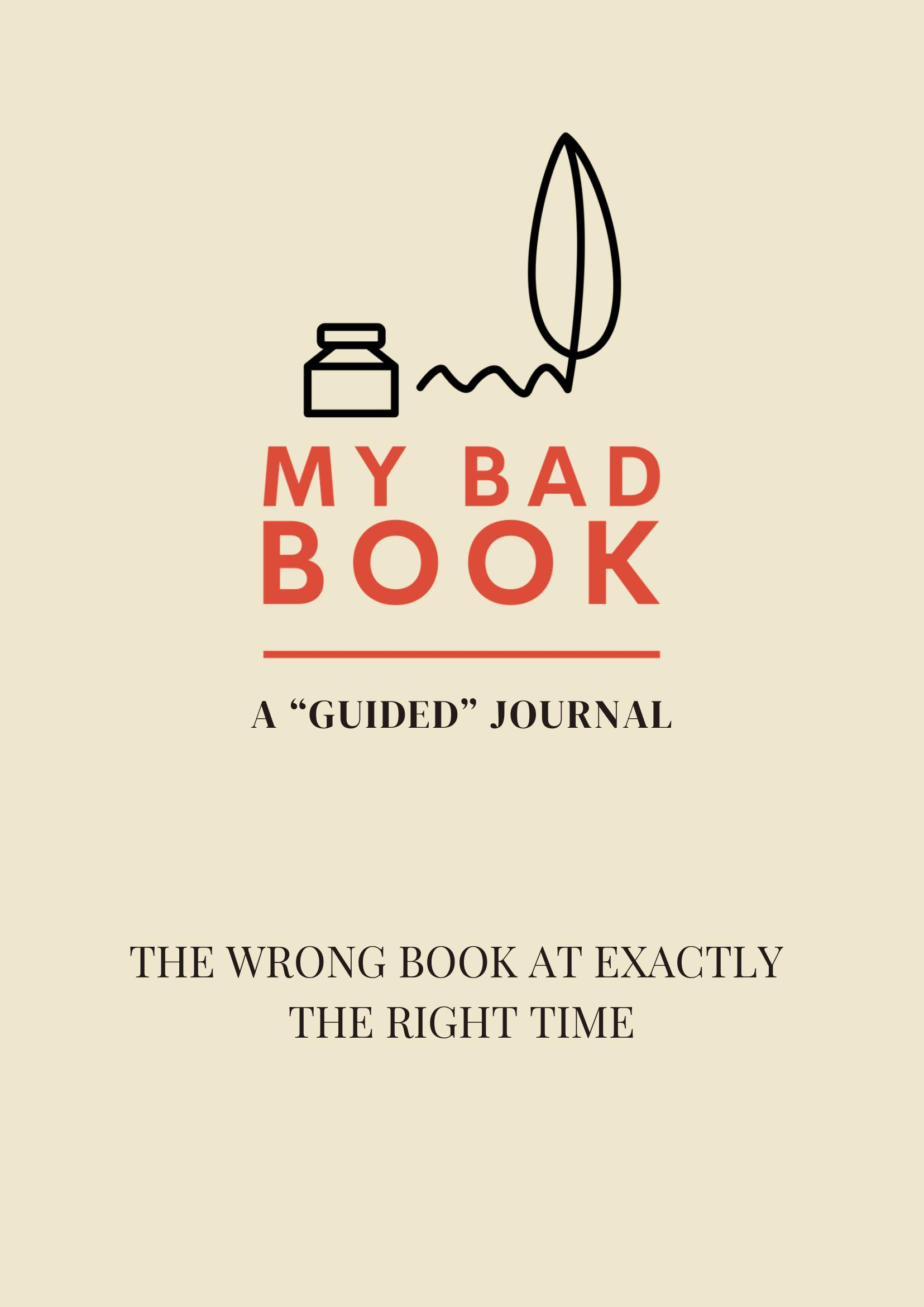 My Bad Book - A Guided Journal cover